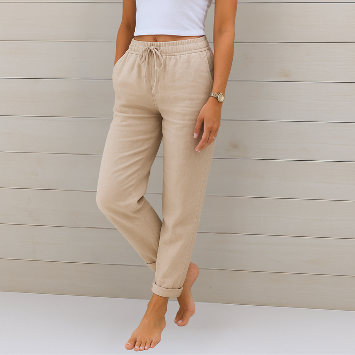 Maylora | Pantaloni Relax con Coulisse