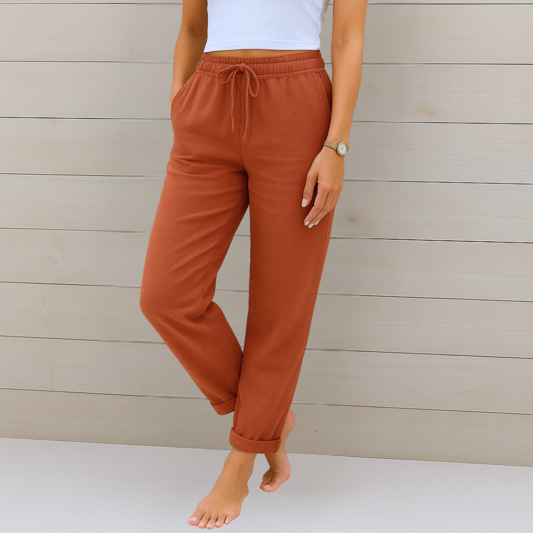 Maylora | Pantaloni Relax con Coulisse