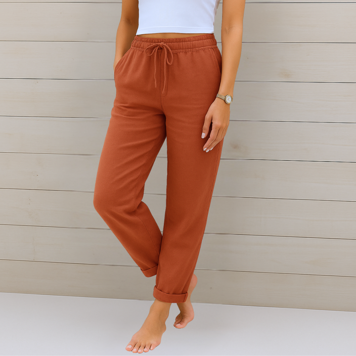 Maylora | Pantaloni Relax con Coulisse
