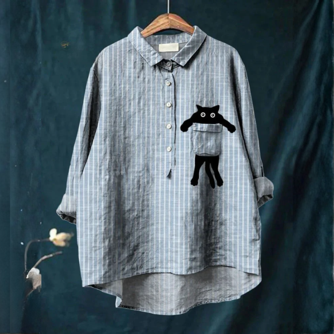 Isolde™ | Blusa senza Tempo con Stampa