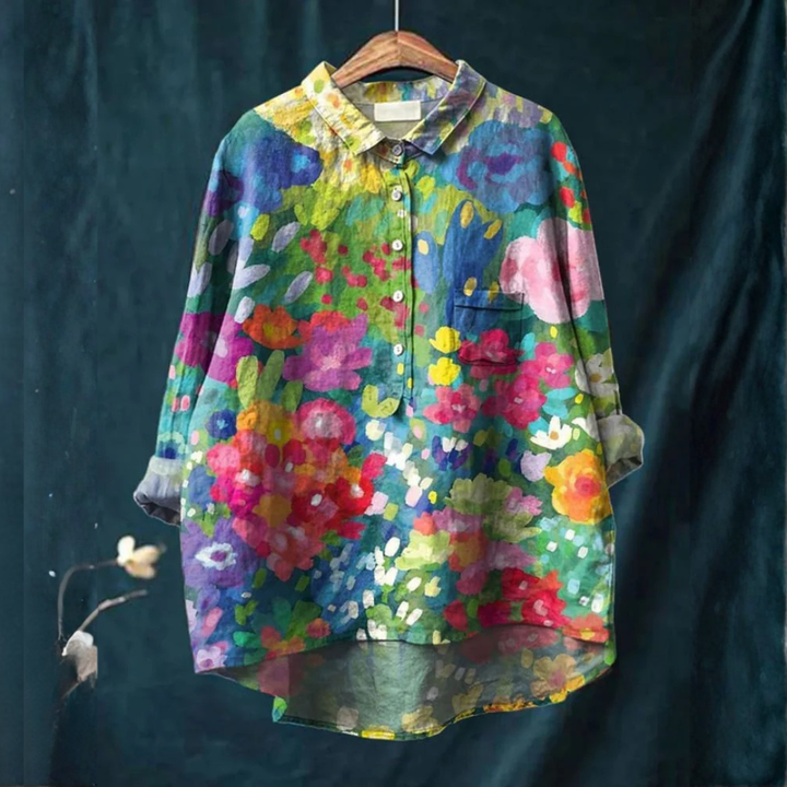 Vivianne™ | Blusa Senza Tempo con Motivo