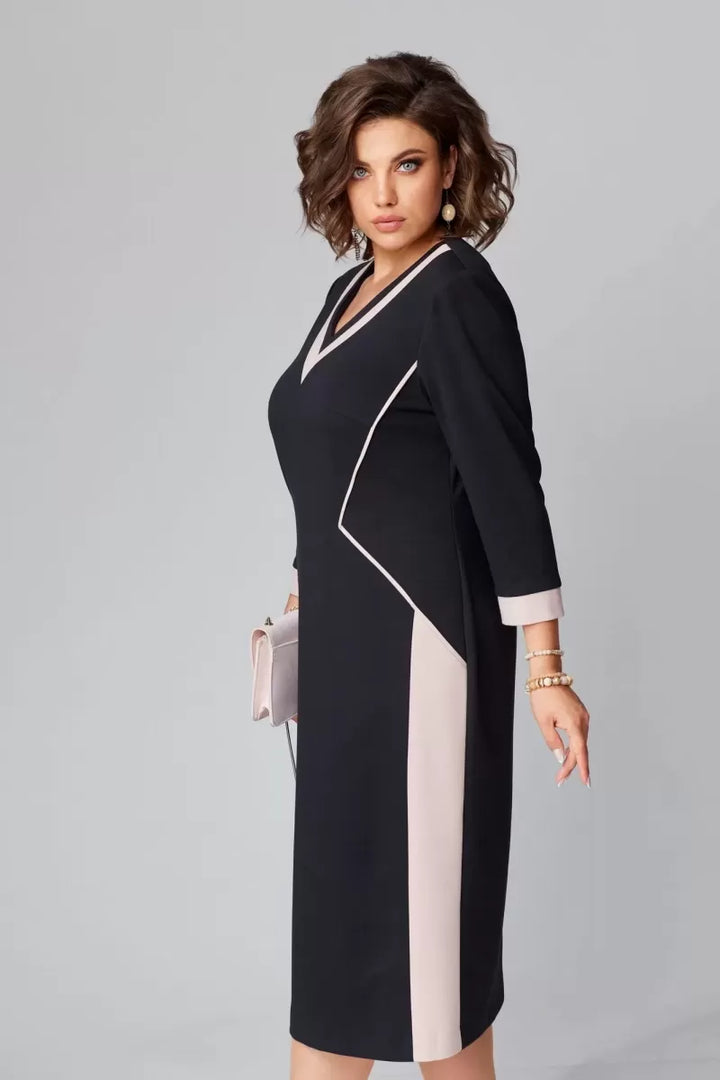 Abito elegante a V Alexa™