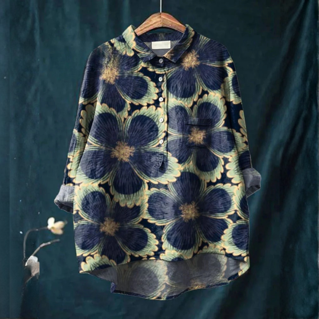 Soleil™ | Blusa Senza Tempo con Stampa
