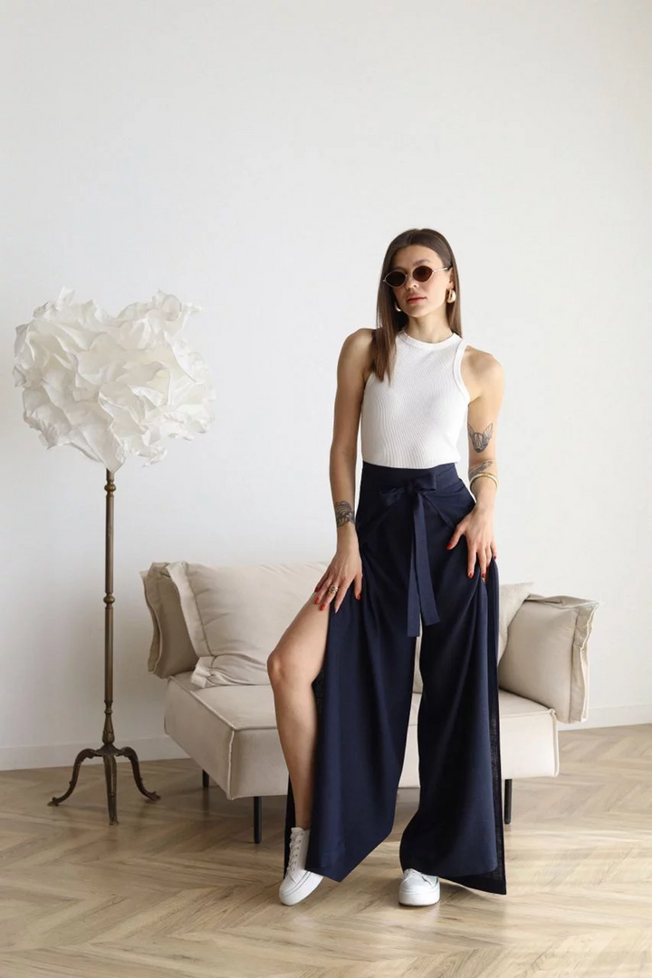 ARIANE – PANTALONI LARGHI PER DONNE