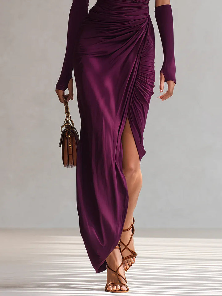 Rhianna™ Abito Maxi Elegante + Manica