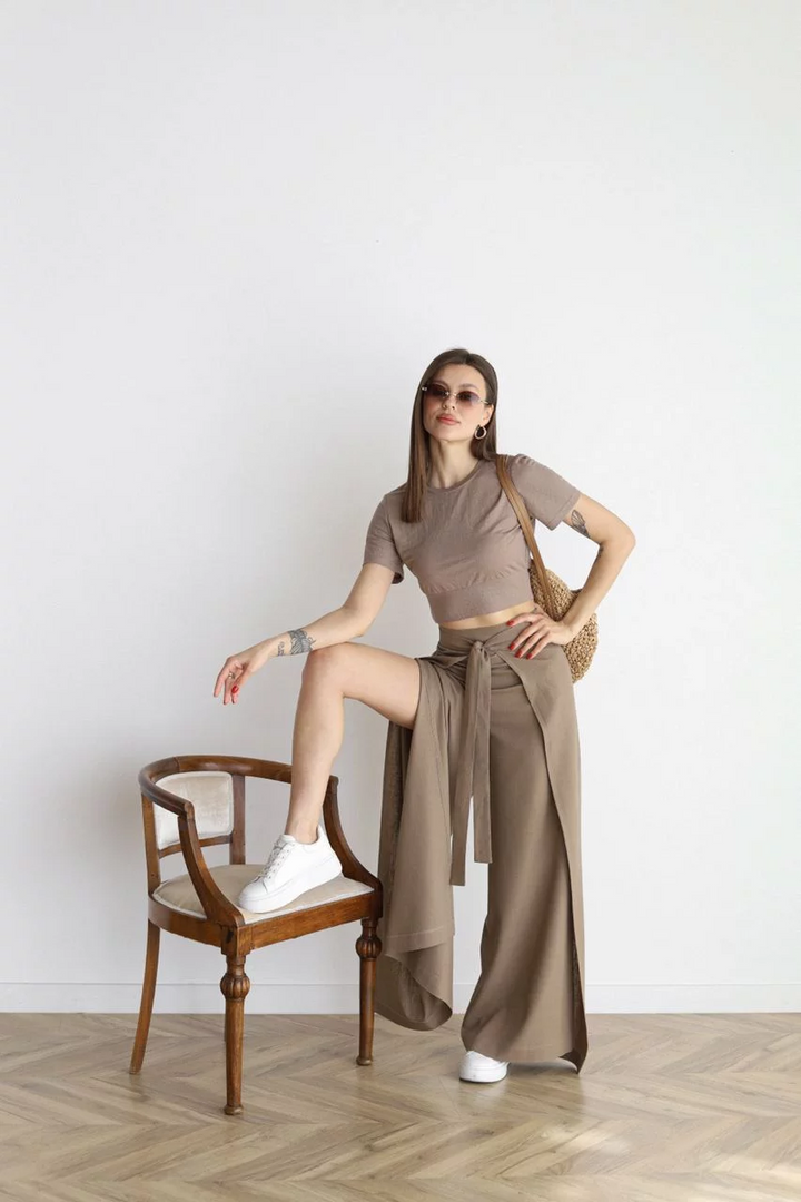 ARIANE – PANTALONI LARGHI PER DONNE