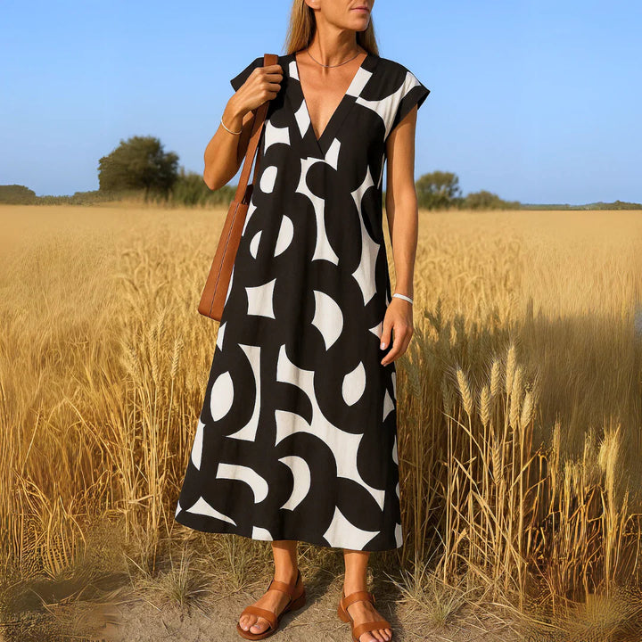 Tatiana™ | Abito Maxi con Dettagli a Intaglio