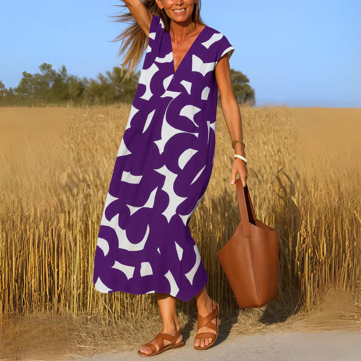 Tatiana™ | Abito Maxi con Dettagli a Intaglio