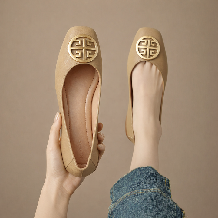 Ballerine in Pelle Orchard