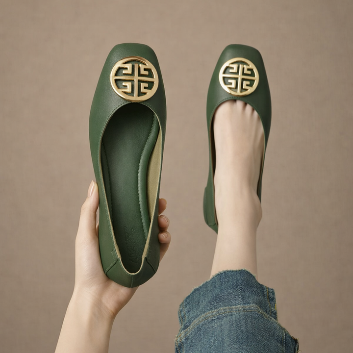 Ballerine in Pelle Orchard