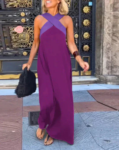 Quirine™ | Abito Maxi con Chiusura Avvolgente
