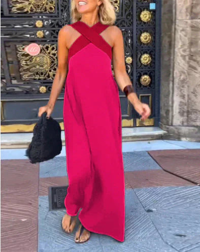 Quirine™ | Abito Maxi con Chiusura Avvolgente