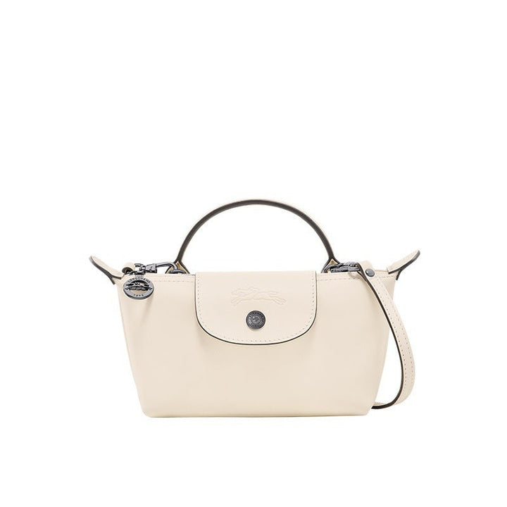 Mini Borsa in Pelle - Bianca