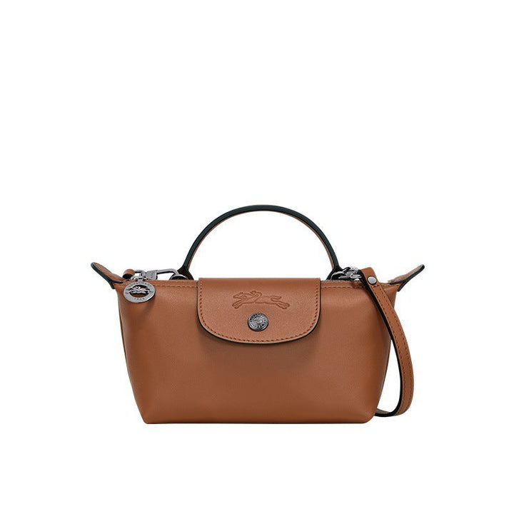 Borsa Mini in Pelle - Marrone
