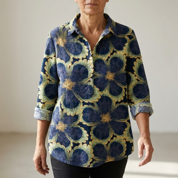 Soleil™ | Blusa Senza Tempo con Stampa