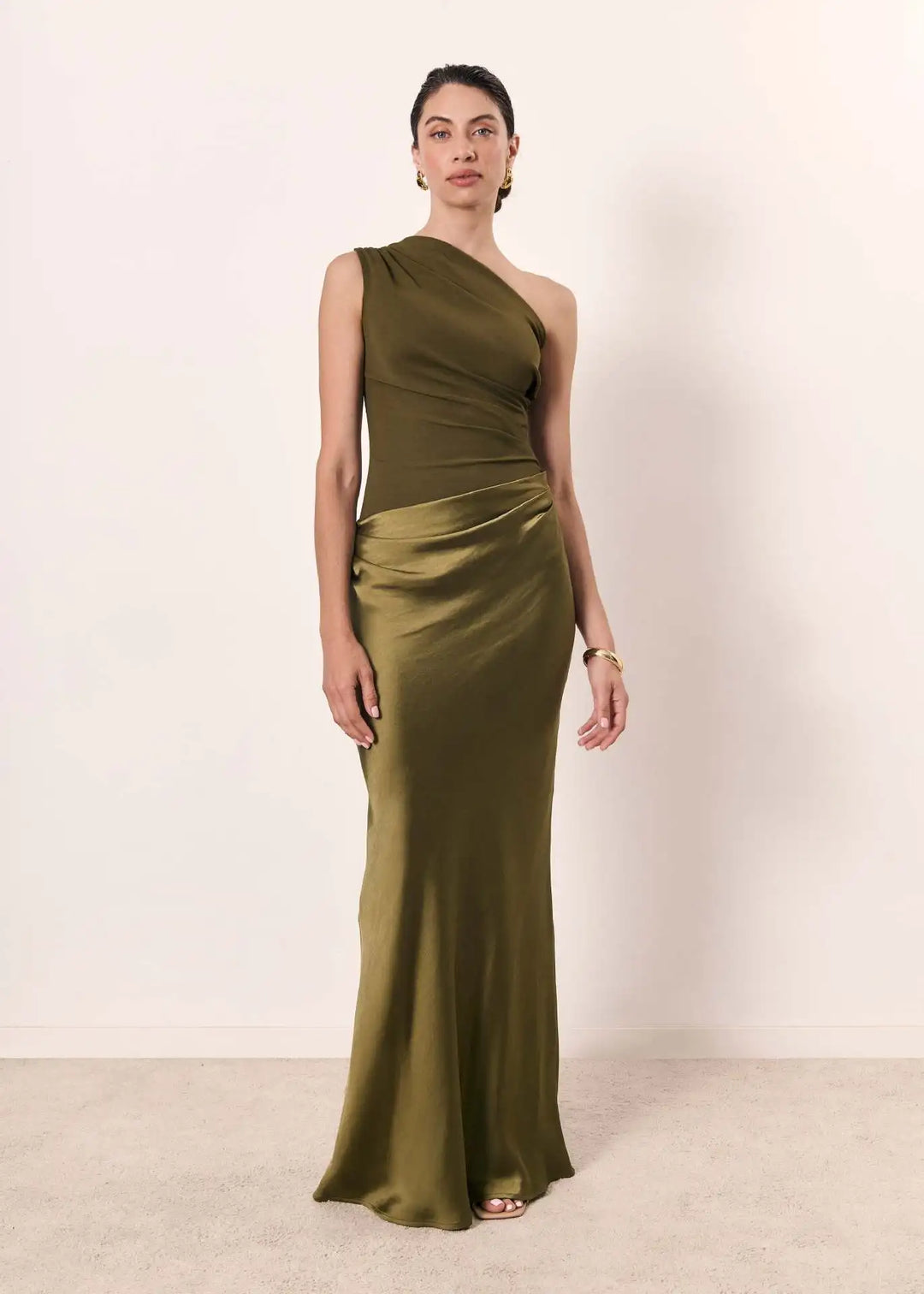 Seana™ Abito Maxi a Spalla Unica