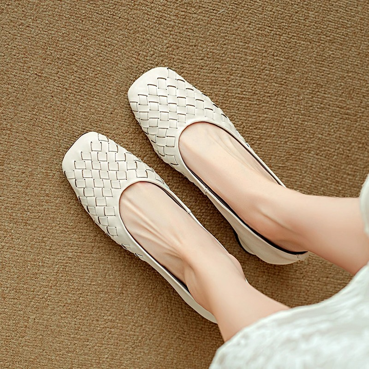 Marcelle Ballerine in Pelle