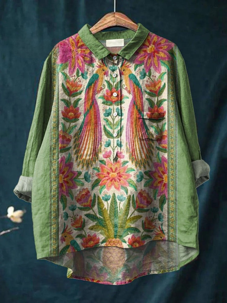 Sienna™ | Blusa Senza Tempo con Stampa