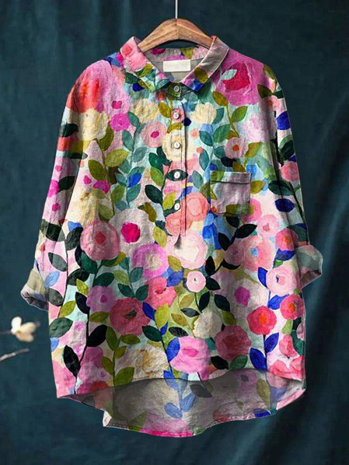 Seraphina™ | Blusa Senza Tempo con Stampa