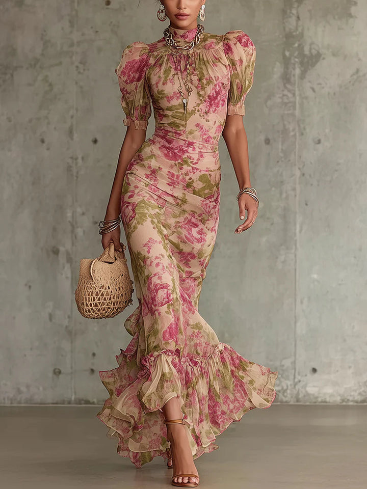 Racquella™ Vestito Maxi Vintage