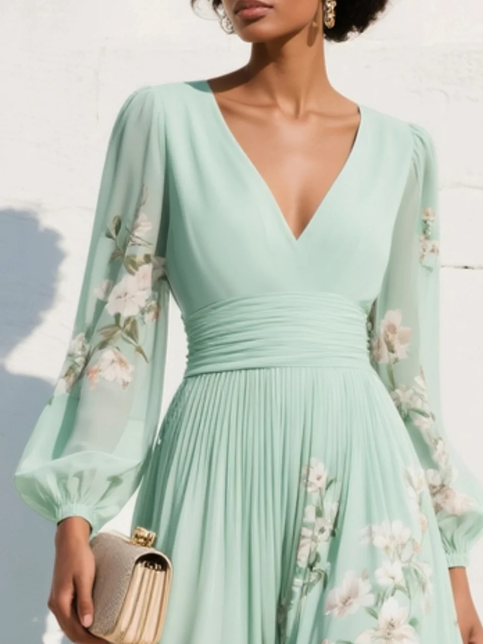 Odelia™ Vestito Midi Floreale