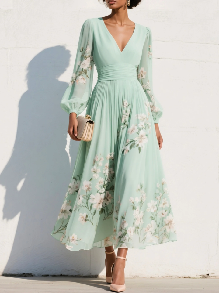 Odelia™ Vestito Midi Floreale