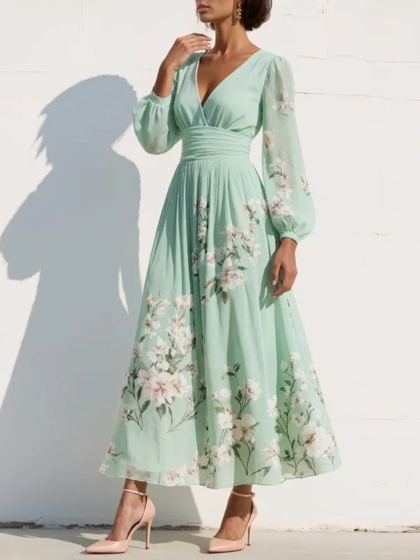 Odelia™ Vestito Midi Floreale
