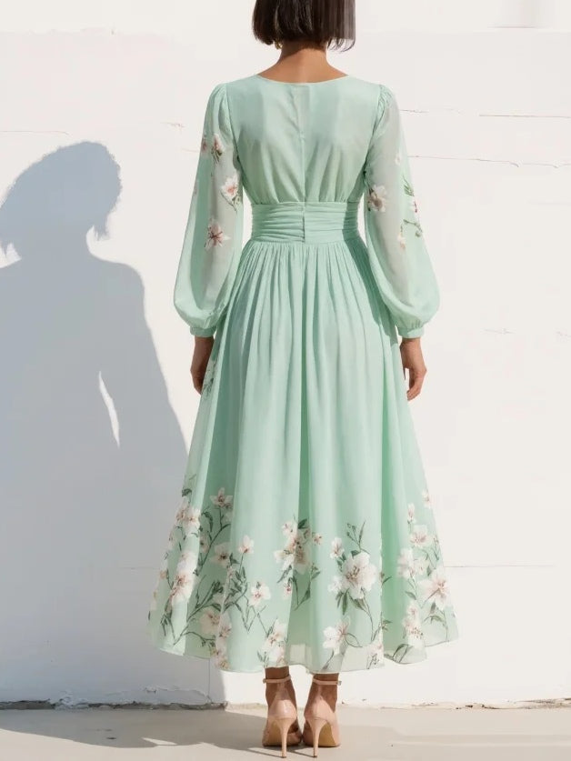 Odelia™ Vestito Midi Floreale