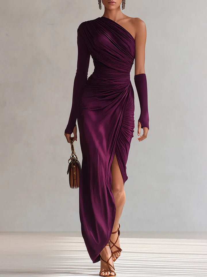 Rhianna™ Abito Maxi Elegante + Manica