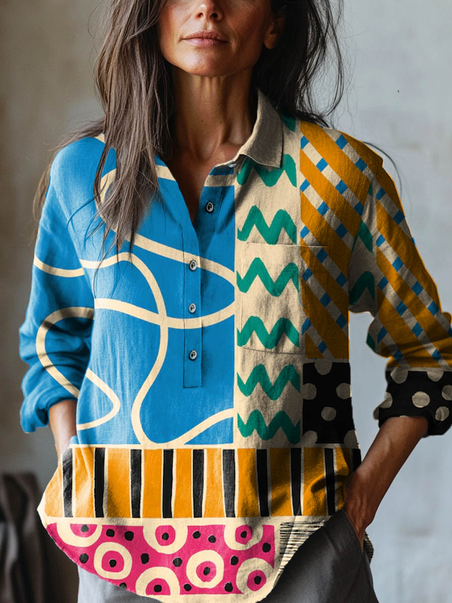 Viviana™ | Blusa Esclusiva con Motivo