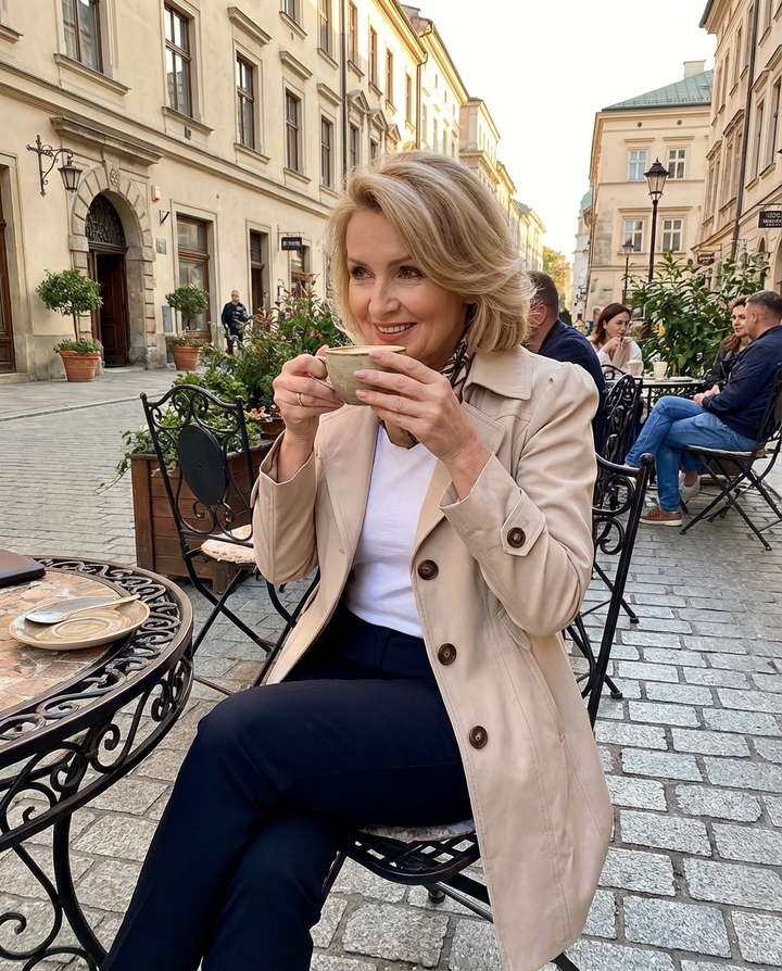 Olivia – Cappotto Vintage Estivo
