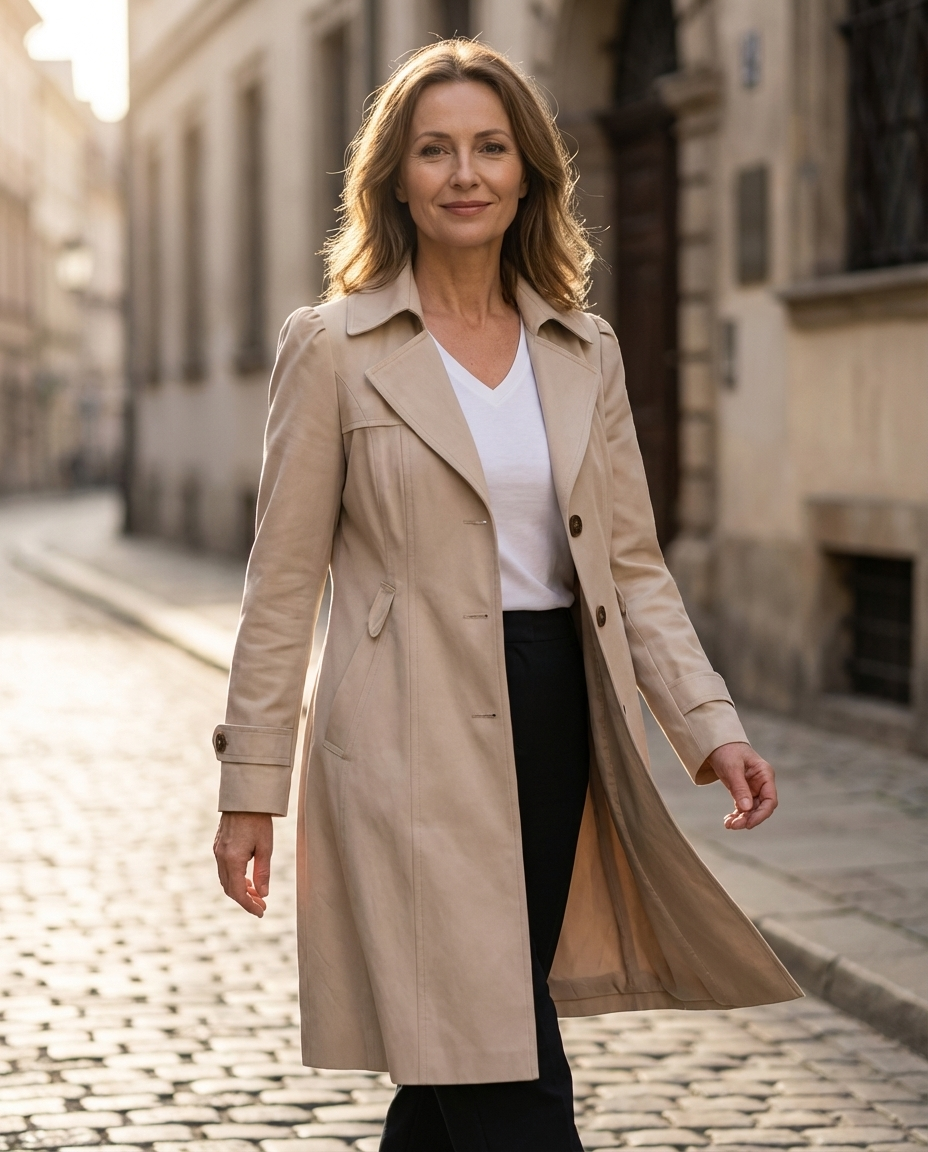 Olivia – Cappotto Vintage Estivo