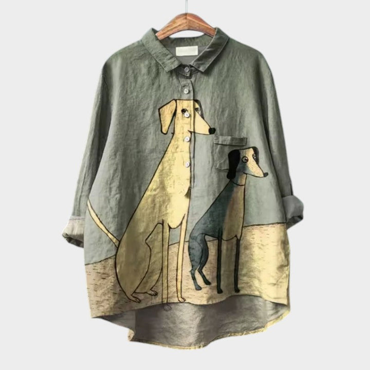 Palmira™ | Blusa Senza Tempo con Stampa