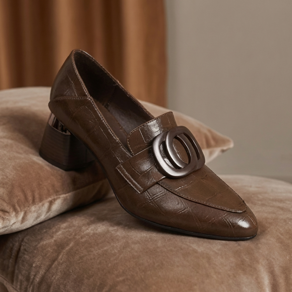 Valora - Scarpe con Tacco in Pelle
