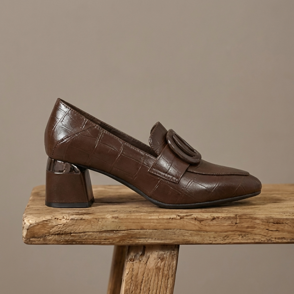 Valora - Scarpe con Tacco in Pelle