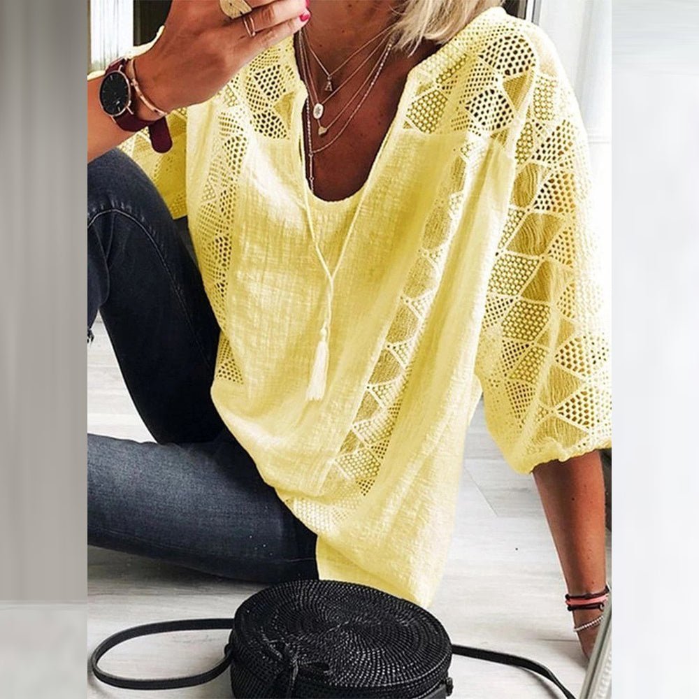 Harper | Blusa di tessuto Leggero