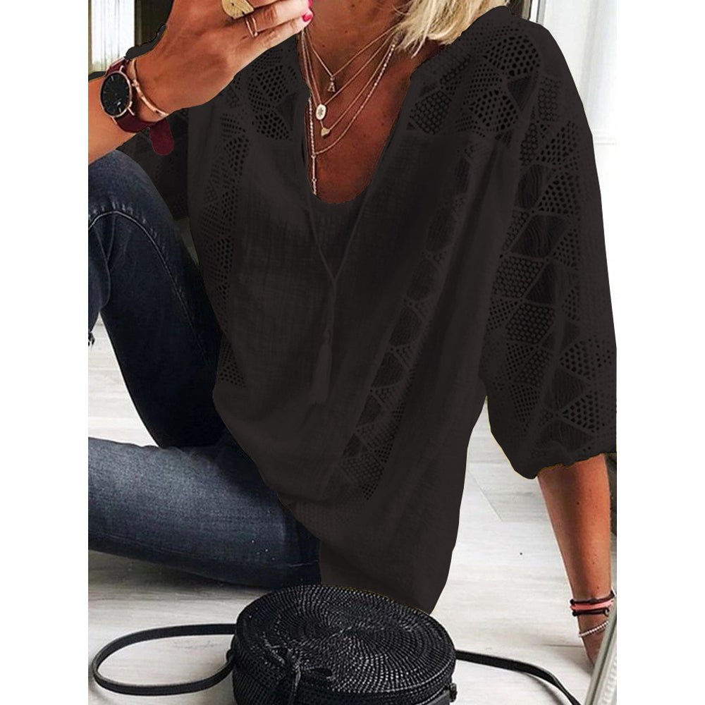 Harper | Blusa di tessuto Leggero