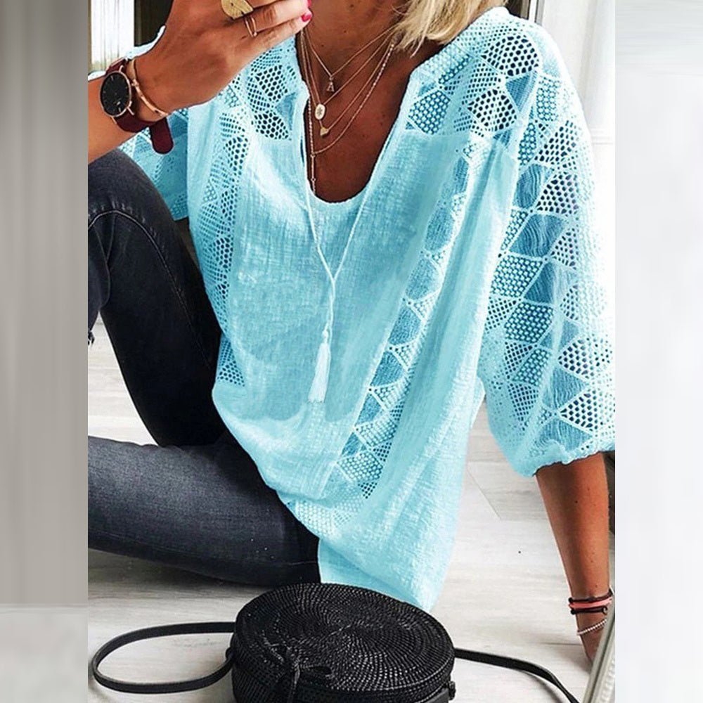 Harper | Blusa di tessuto Leggero