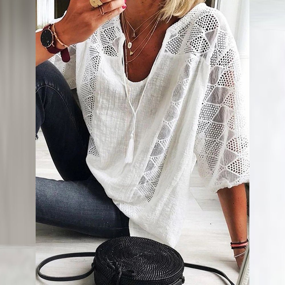 Harper | Blusa di tessuto Leggero