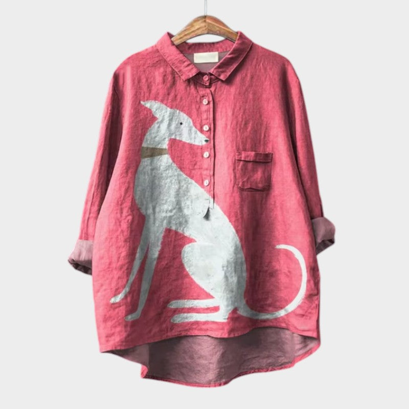 Palmira™ | Blusa Senza Tempo con Stampa