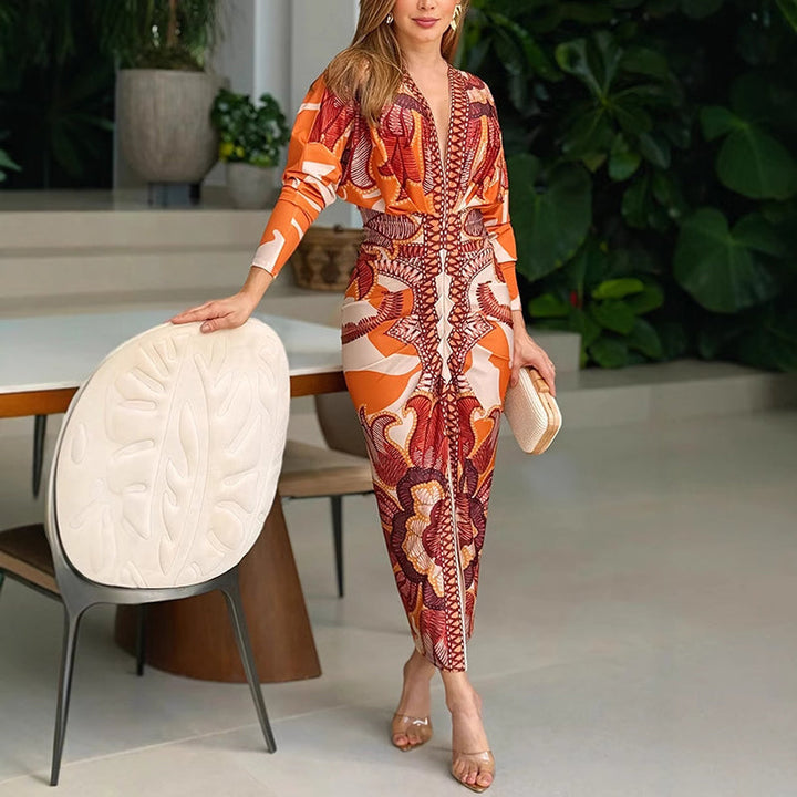 Blysse™ Abito Elegante con Scollatura a V