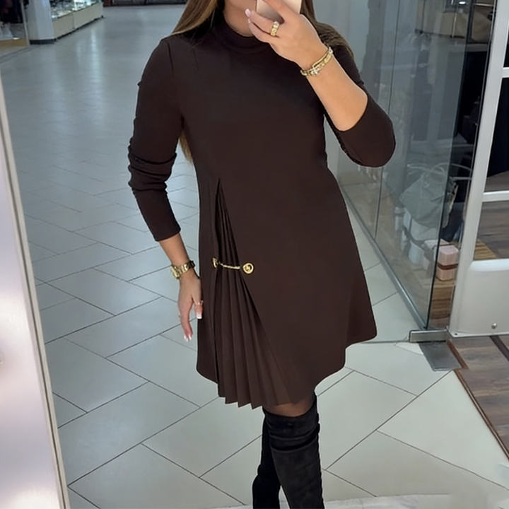 Noella™ Abito Elegante Plissettato